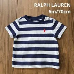【RALPH LAUREN】 半袖 トップス Tシャツ ボーダー