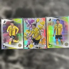 Topps Chrome Jリーグ柏レイソル パラレル3枚セット