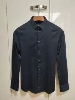 【美品】エンポリオアルマーニ　長袖シャツ　ネイビー　40