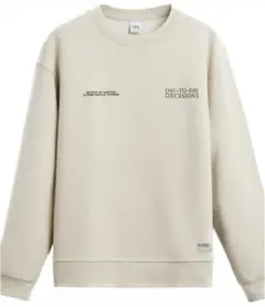 【ZARA】DAY-TO-DAY DECISIONS スウェット