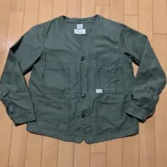 orslow×fennica オリーブ デニムカバーオール orslow×fennica オリーブ デニムカバーオール orslow×fennica