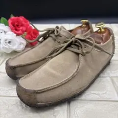 ❤️良品❤️ clarcks ワラビーブーツ　クレープソール　約25cm クラークス