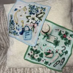 フェイラー FEILER ハンカチ 花とバッグ