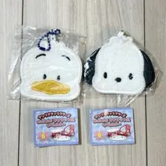 サンリオキャラクターズ minimini ラグマット風 キーホルダー 2個セット