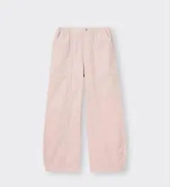 GU コクーンジョガープルオンパンツ　ピンク　M