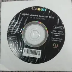 Canon DigitalCameraSolution Disk中古品F322