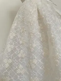 【エムズグレイシー】シアーレースタックスカート　日本製