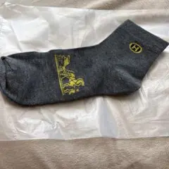 グレー 馬のイラスト ソックス