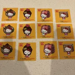 ヤマト運輸ハローキティコラボシール４枚 各3枚ずつ