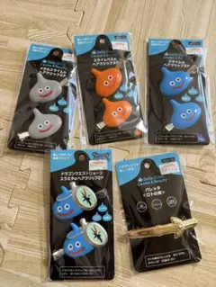 ドラゴンクエスト ヘアクリップ バレッタ 5点セットのサムネイル