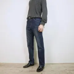 EDWIN デニムジーンズパンツ ウエスト調節可能 インディゴブルー/EZ99