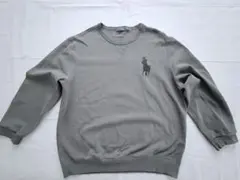 【美品】Polo Ralph Laurenトレーナー・スウェット グレー XL