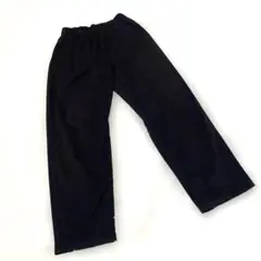 ジーユー シェフパンツ S 黒 ワークパンツ 344705 シンプル 無地