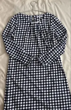 GLACIER グラシア ワンピース ギンガムチェック M チュニック