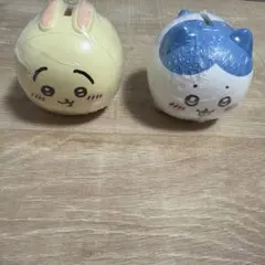 ちいかわ　貯金箱　ガチャ　うさぎ　ハチワレ