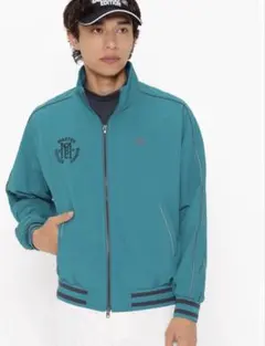 値下　新品タグ付き　マスターバニー　ナイロンストレッチステンカラーブルゾン　L 値下 新品タグ付き マスターバニー ナイロンストレッチステンカラー