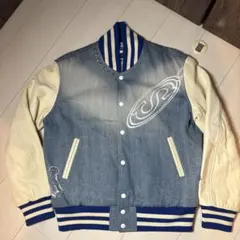 SCENARIO デニム スタジャン　シナリオ varsity jacket