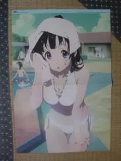 氷菓 千反田える 、うぽって!! ふんこ える 両面ピンナップポスター