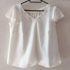 PROPORTION プロポーション ビジュー付きブラウスのサムネイル