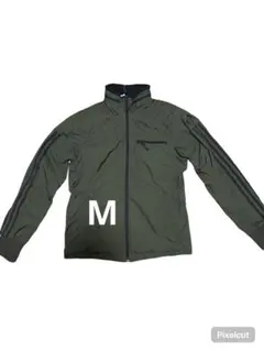 ク*ル様 adidasオリーブグリーン フルジップ ナイロンジャケット