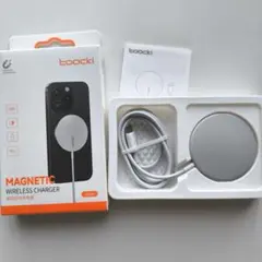 Toocki 磁気 ワイヤレス充電器　充電ケーブル　15W 1m ホワイト