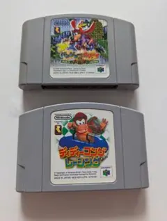 ディディーコングレーシング & バンジョーとカズーイの大冒険【N64ソフト】