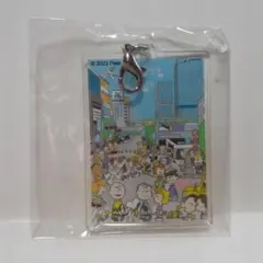 ピーナッツ スヌーピー 渋谷スクランブル交差点 アクリルキーホルダー