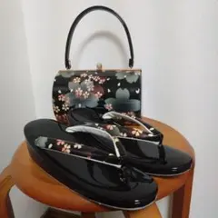 草履バッグセット 振袖 桜 バッグ L 金鷲本舗