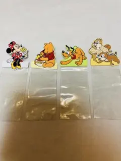 ＃ディズニー＃　ディズニーランドチケットホルダー　レトロ 4種類セット