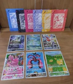 ポケモンカード ジャンボカードコレクション カード6種　スタンド6種のサムネイル
