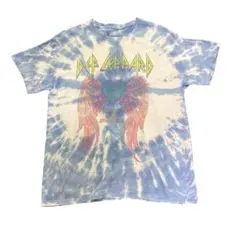 DEF LEPPARD 紮染T恤 德芙帕德 二手衣8Sc