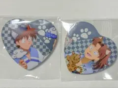 忍たま乱太郎　ナンジャタウン　缶バッジ　土井半助　　山田利吉