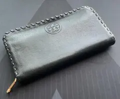 Tory Burch ブラックレザー 長財布