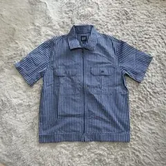 archive OLD GAP チェックポプリンシャツ　短丈のサムネイル