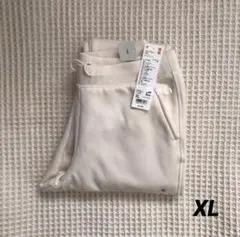 UNIQLO ヒートテックボアスウェットパンツ　オフホワイト