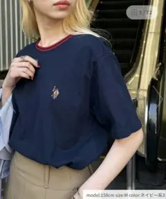【タグ付き】 U.S. POLO ASSN. ネイビー Tシャツのサムネイル