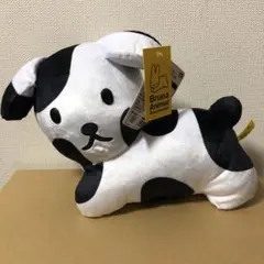 白黒　SLサイズぬいぐるみ　ブルーナアニマル　いぬ