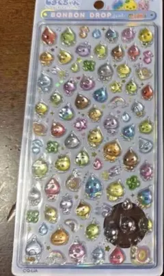 しずくちゃん　ボンボンドロップシール