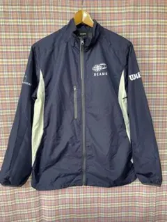 BEAMS +Wilson◼️ジャケット・ブルゾン◼️地球儀ロゴ➕ウィルソン