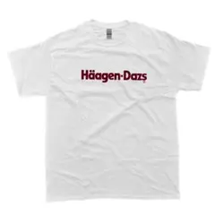 ハーゲンダッツ Tシャツ M サイズ 白 WHITE アイスクリーム