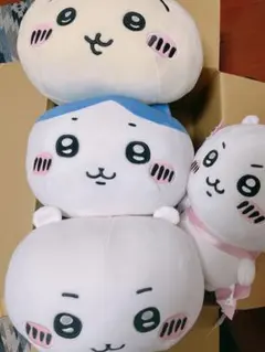 ちいかわだららんbigぬいぐるみ　ちいかわ　ハチワレ　うさぎ　将来のゆめ