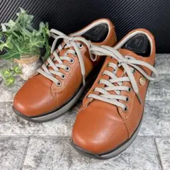 【極美品】Joya Paris II ブラウン　レザー スニーカー 外反母趾のサムネイル
