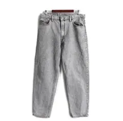 90s リーバイス 550 ケミカルウォッシュ テーパード デニム パンツ 36