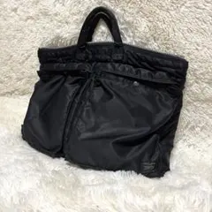 希少✨️ PORTER タンカー 2way A4収納可 ビジネスバッグ ブラック