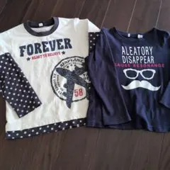 長袖Tシャツ 110cm 2枚セット