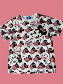ディズニーリゾート　ミニー　総柄　Tシャツ　150