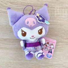 サンリオキャラクターズ ハイビスカス浴衣ちょいデカマスコット クロミ