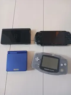 アドバンスSP·アドバンス·DSLite·PSP3000の４台セット