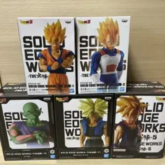 ドラゴンボール 出陣 SOLID EDGE WORKS フィギュア5体セット