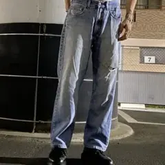 00s d&g damage denim ストレート ダメージデニム 00s d&g damage denim ストレート ダメージデニム
